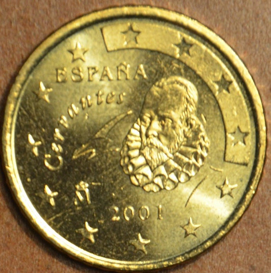 50 cent Spanyolország 2001 (UNC)