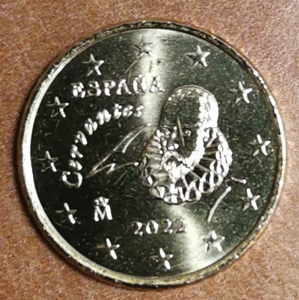 50 cent Spanyolország 2022 (UNC)