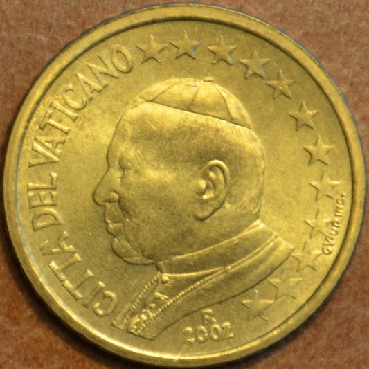 50 cent Vatikán 2002 János Pál II (BU)