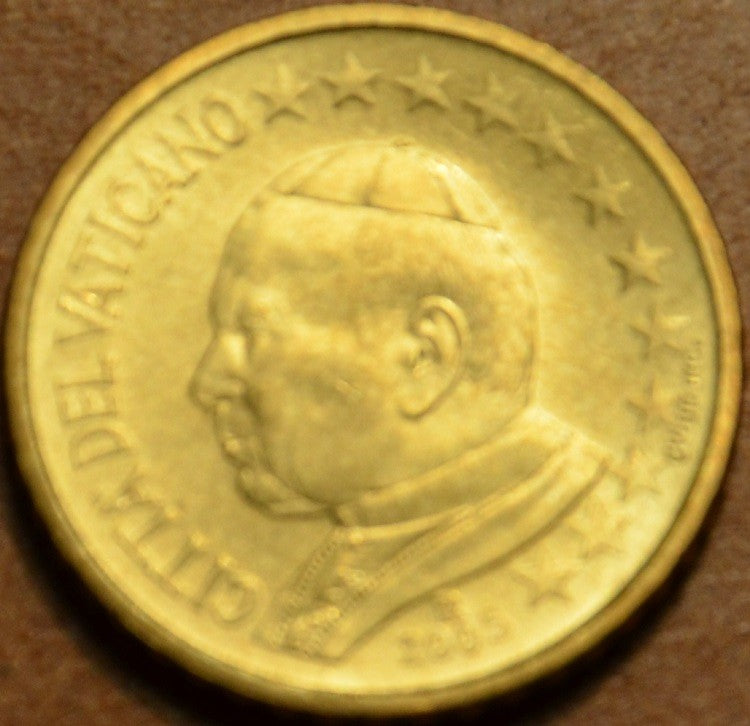 50 cent Vatikán 2005 János Pál II (BU)