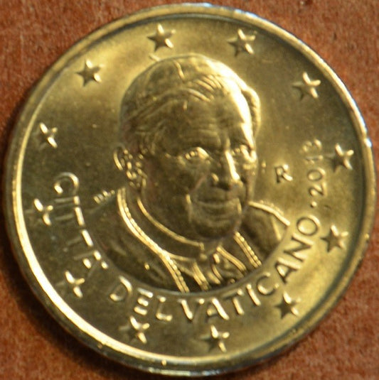 50 cent Vatikán XVI. Benedek 2013 (BU)