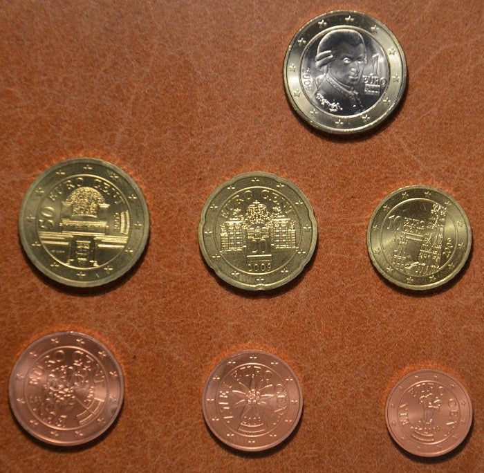 7 részes forgalmi sor Ausztria 2009 (UNC)
