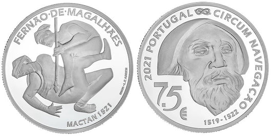 7,5 Euro Portugália 2021 -  Mactan 1521 (UNC)