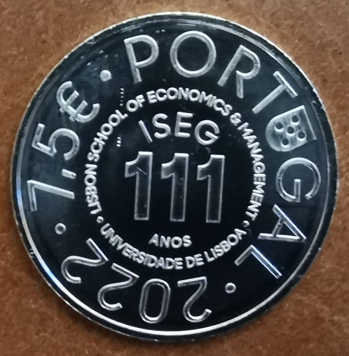 7,5 Euro Portugália 2022 - ISEG 111 (UNC)