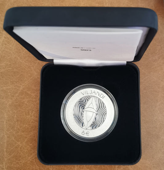 8 Euro Észtország 2021 - Hanseatic Viljandi (Proof)