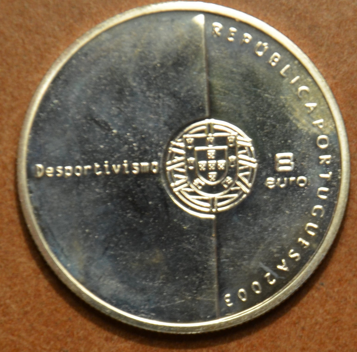 8 Euro Portugália 2003 - Labdarúgás: fair play (Proof)