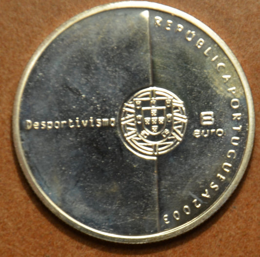8 Euro Portugália 2003 - Labdarúgás: fair play (Proof)