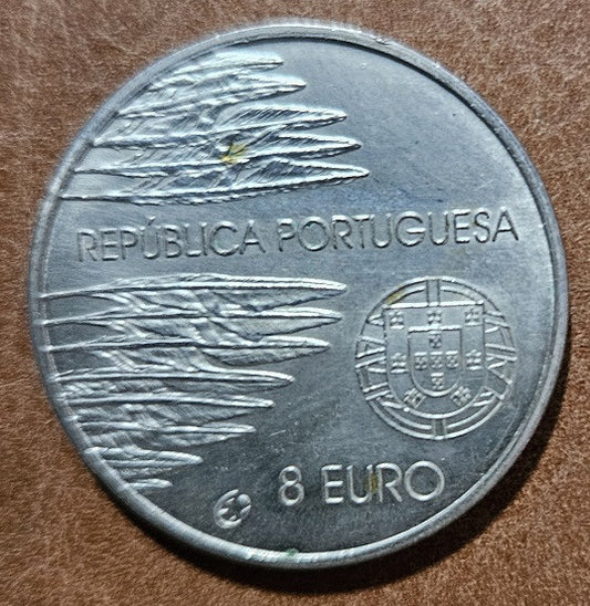 8 Euro Portugália 2005 - A világháború vége (UNC)