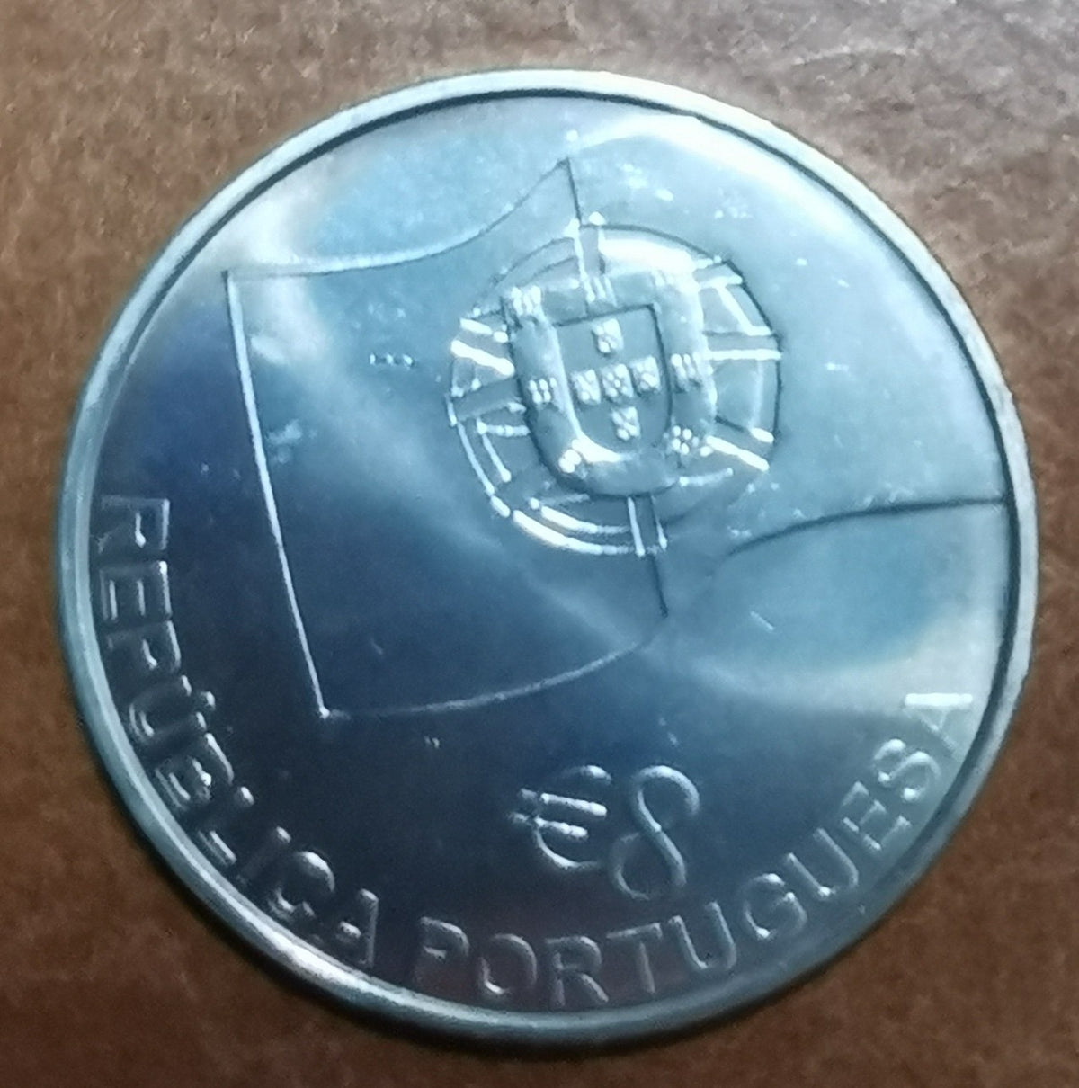8 Euro Portugália 2006 - 150 éves a vasút (UNC)