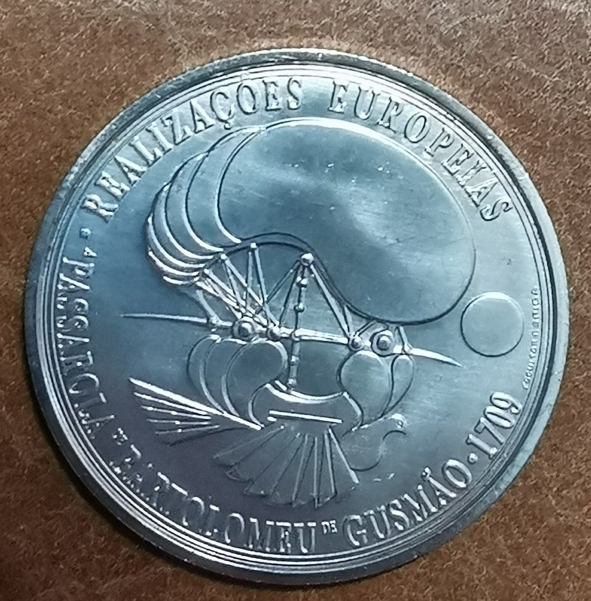 8 Euro Portugália 2007 - Bartolomeu de Gusmao (UNC)