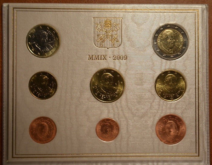 8 részes forgalmi sor Vatikán 2009 (BU)