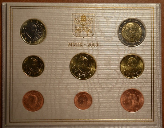 8 részes forgalmi sor Vatikán 2009 (BU)