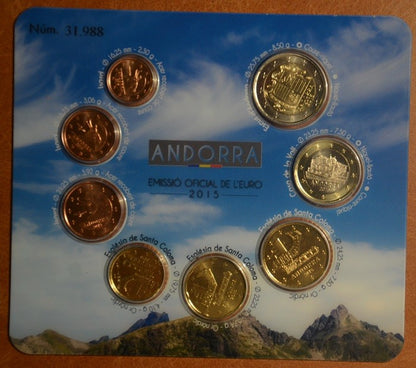 Andorra 2015 forgalmi sor (BU)
