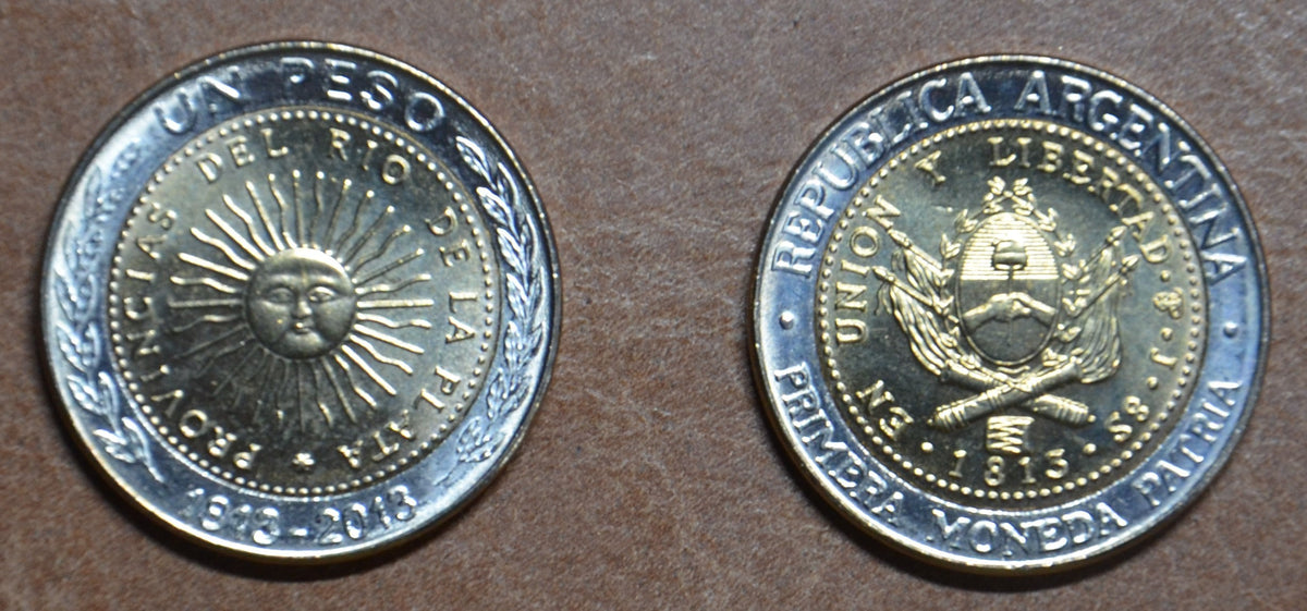 Argentína 1 peso 2013 (UNC)