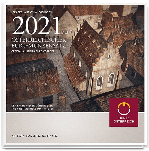 Ausztria 2021 forgalmi sor (BU)