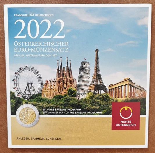 Ausztria 2022 forgalmi sor Erasmus (BU)