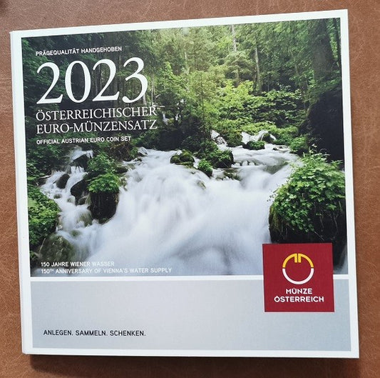 Ausztria 2023 forgalmi sor (BU)
