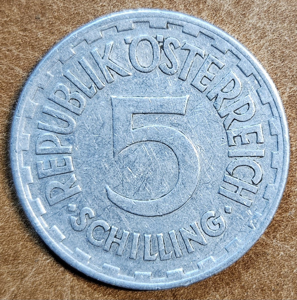 Ausztria 5 schilling 1952 (VF)
