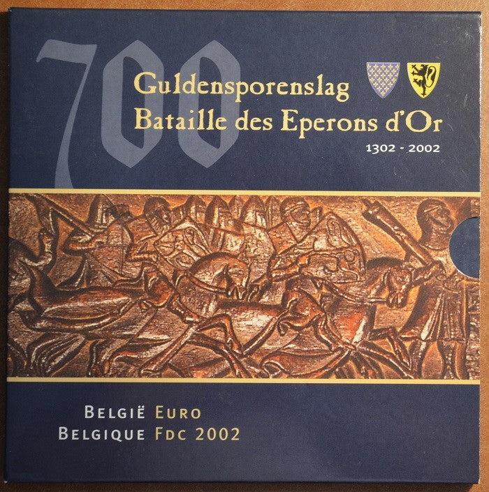 Belgium 2002 forgalmi sor (BU)