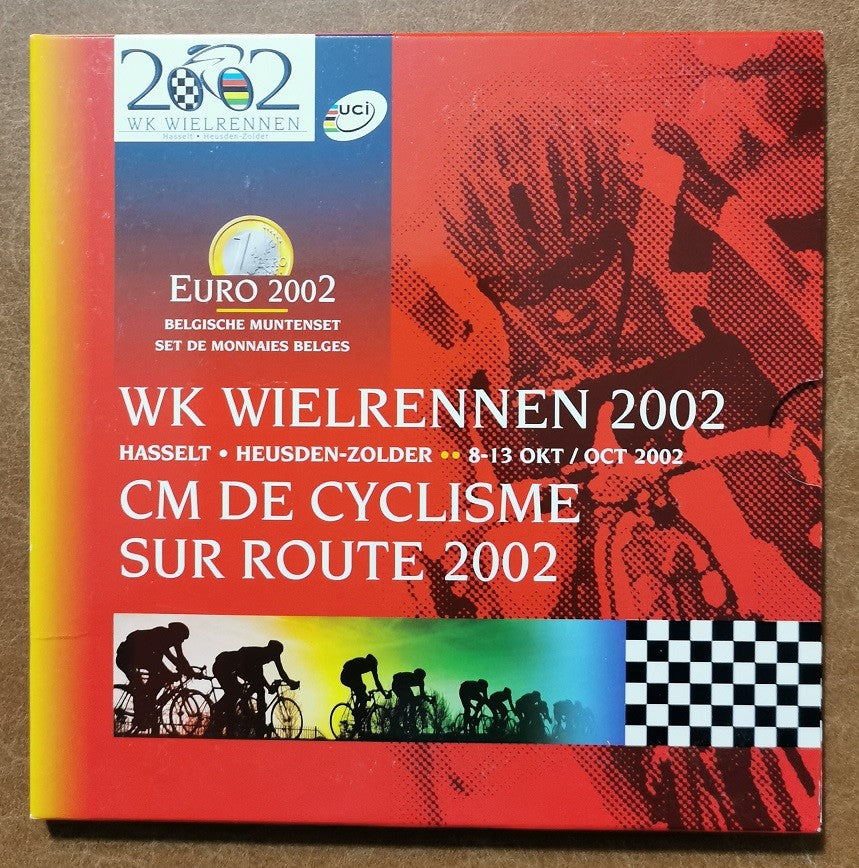 Belgium 2002 forgalmi sor - Kerékpározás (BU)