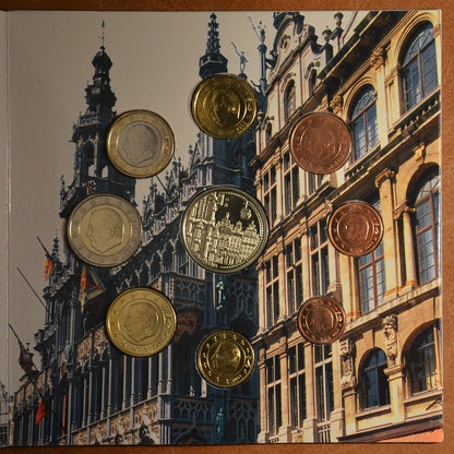 Belgium 2005 forgalmi sor + medál (BU)