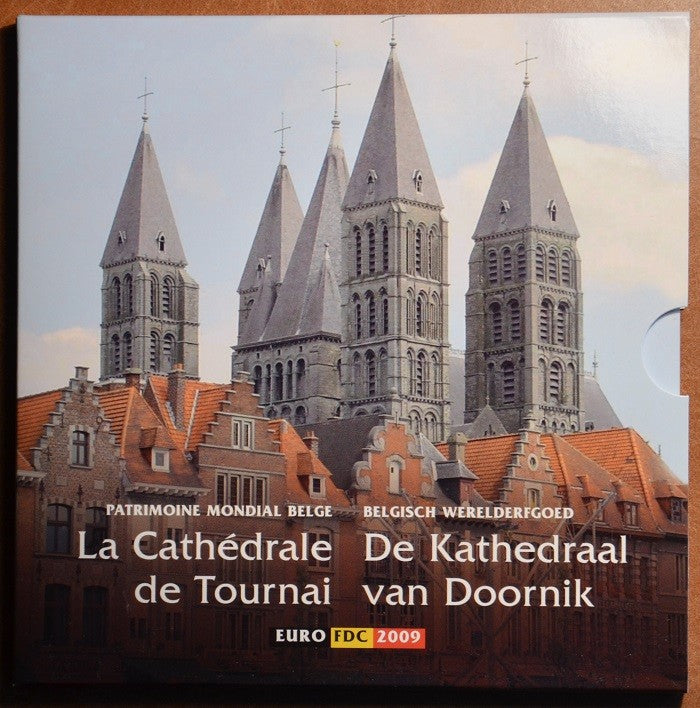 Belgium 2009 forgalmi sor medállal (BU)