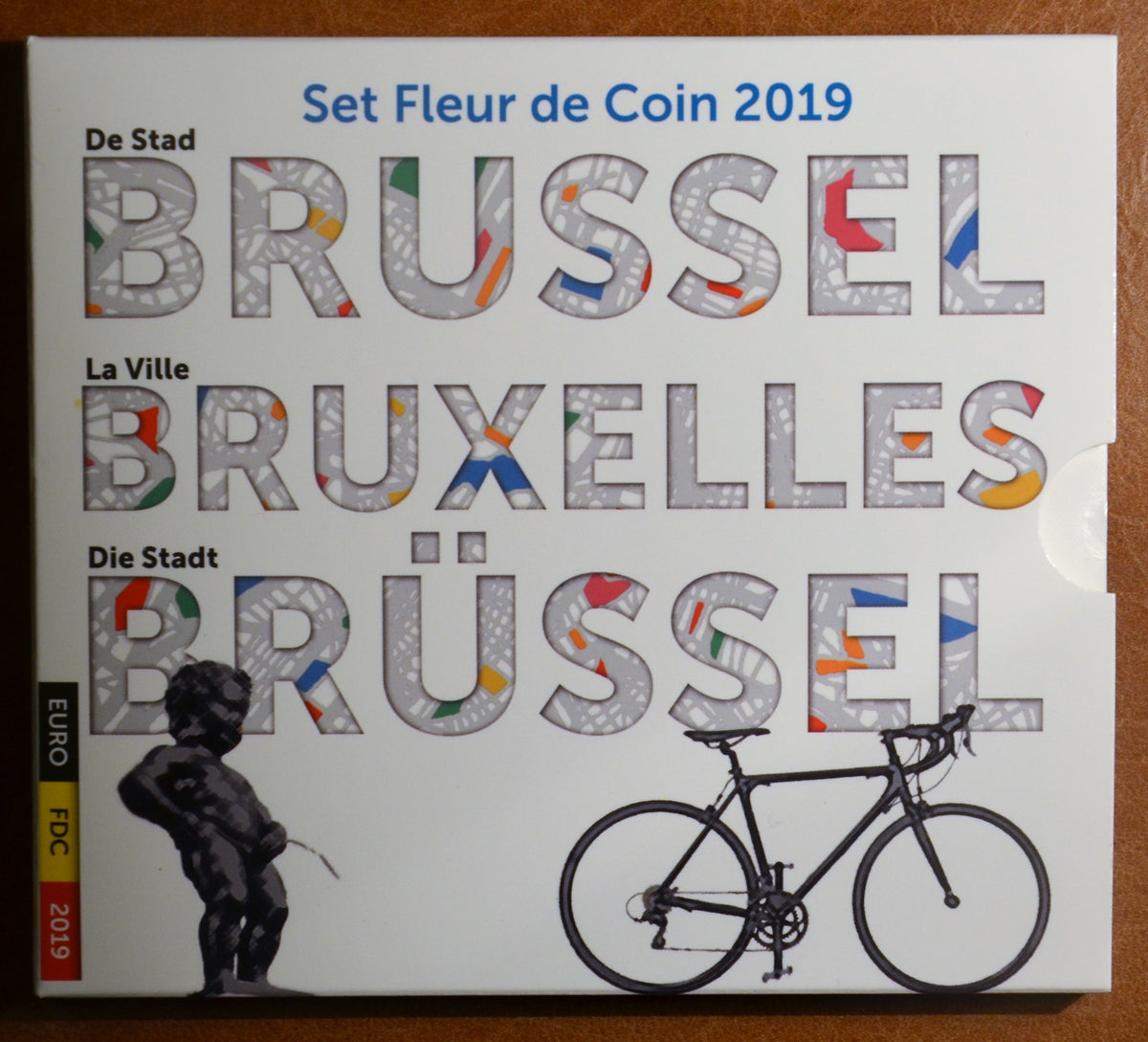 Belgium 2019 sor + 2x 2,50 Euro érme (BU)