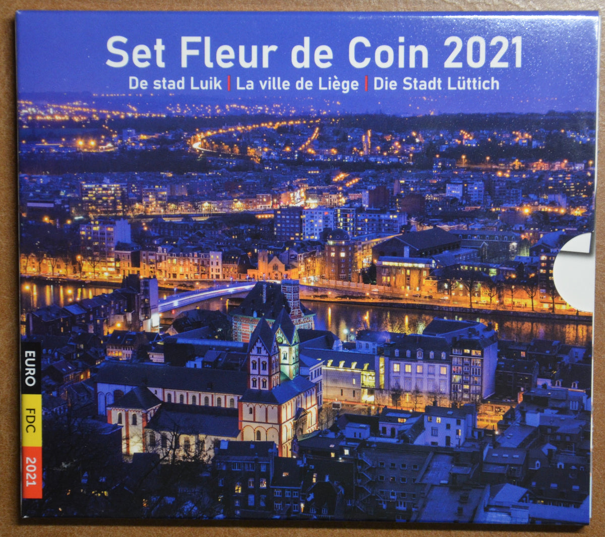 Belgium 2021 - 10 részes hivatalos sor Liege  (BU)