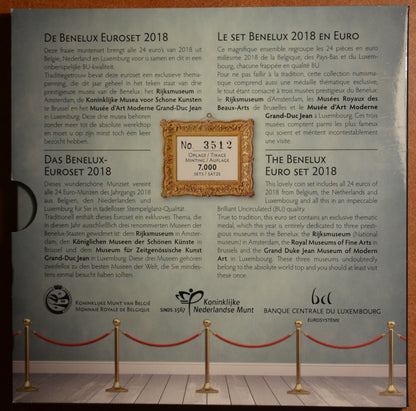 BeNeLux 2018 - hivatalos 24 részes szett (BU)