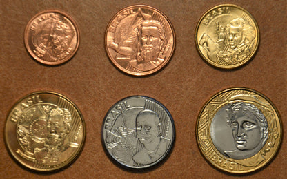 Brazília 6 érme 2003-2004 (UNC)