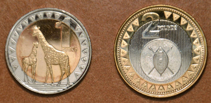 Dél-Szudán 2 érme 2015 (UNC)