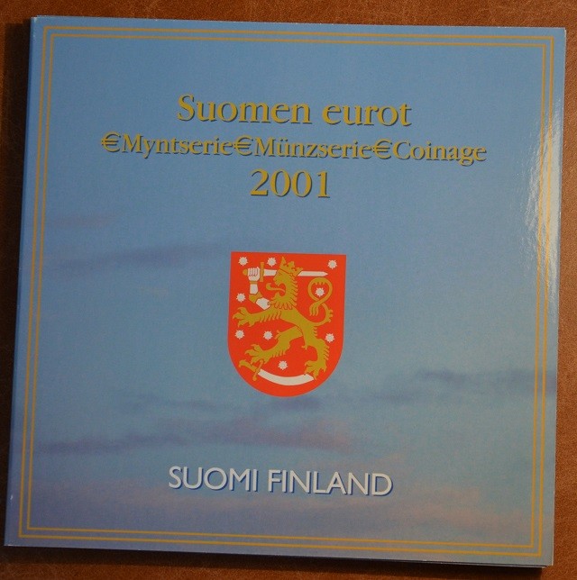 Finnország 2001 - 8 részes forgalmi sor (BU)