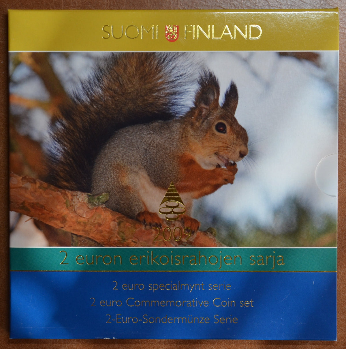 Finnország 7 emlékérme 2004-2009 (UNC)