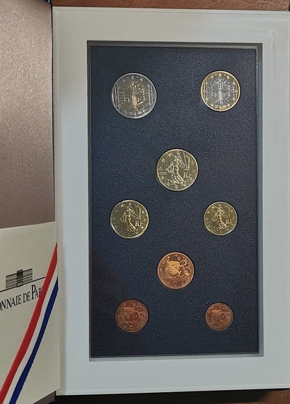 Franciaország 2000 - 8 részes forgalmi sor (Proof)