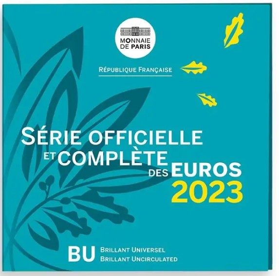 Franciaország 2023 - 8 részes forgalmi sor (BU)