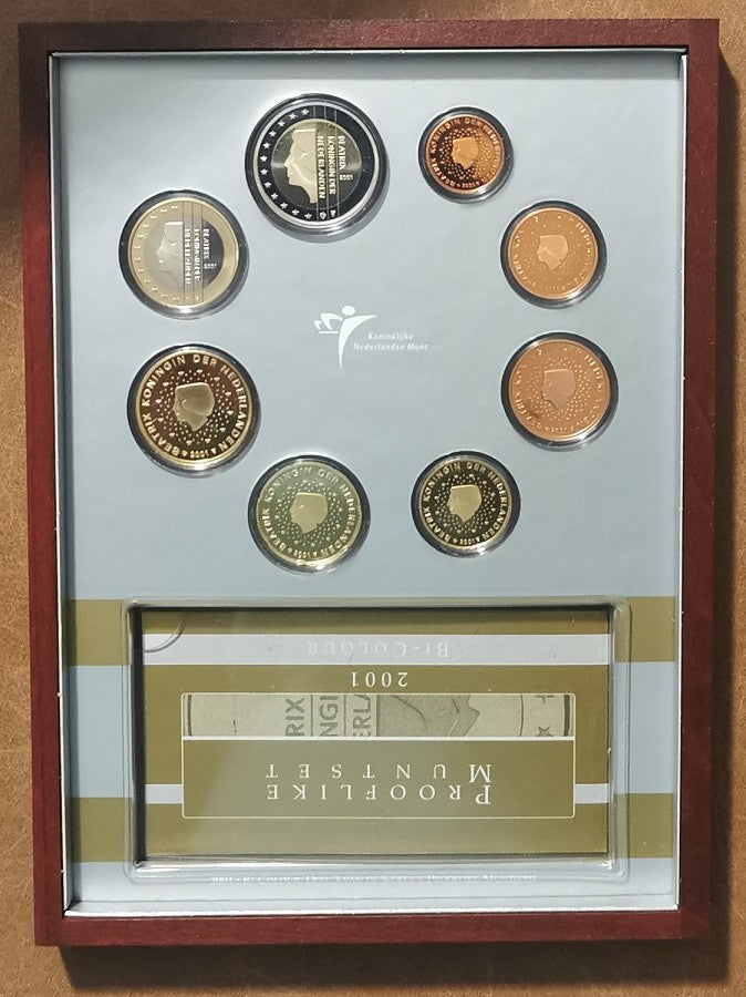 Hollandia 2001 - 8 részes forgalmi sor (Proof)