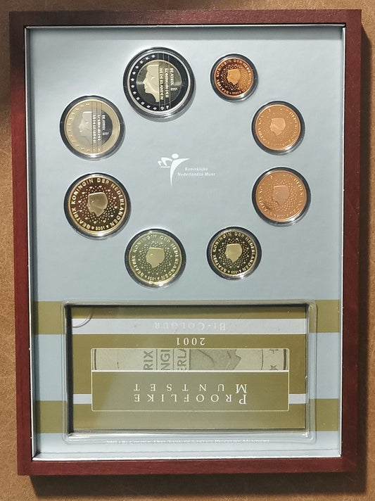 Hollandia 2001 - 8 részes forgalmi sor (Proof)