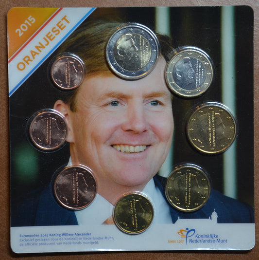 Holland 8 részes forgalmi sor 2015 (UNC)
