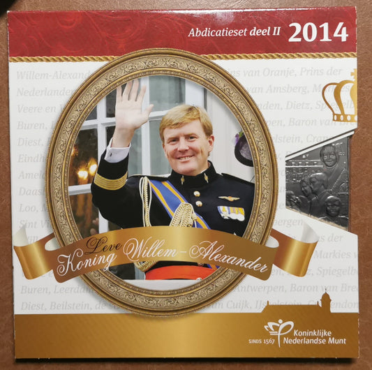 Hollandia 2014 - 8 részes forgalmi sor Willem Alexander (BU)