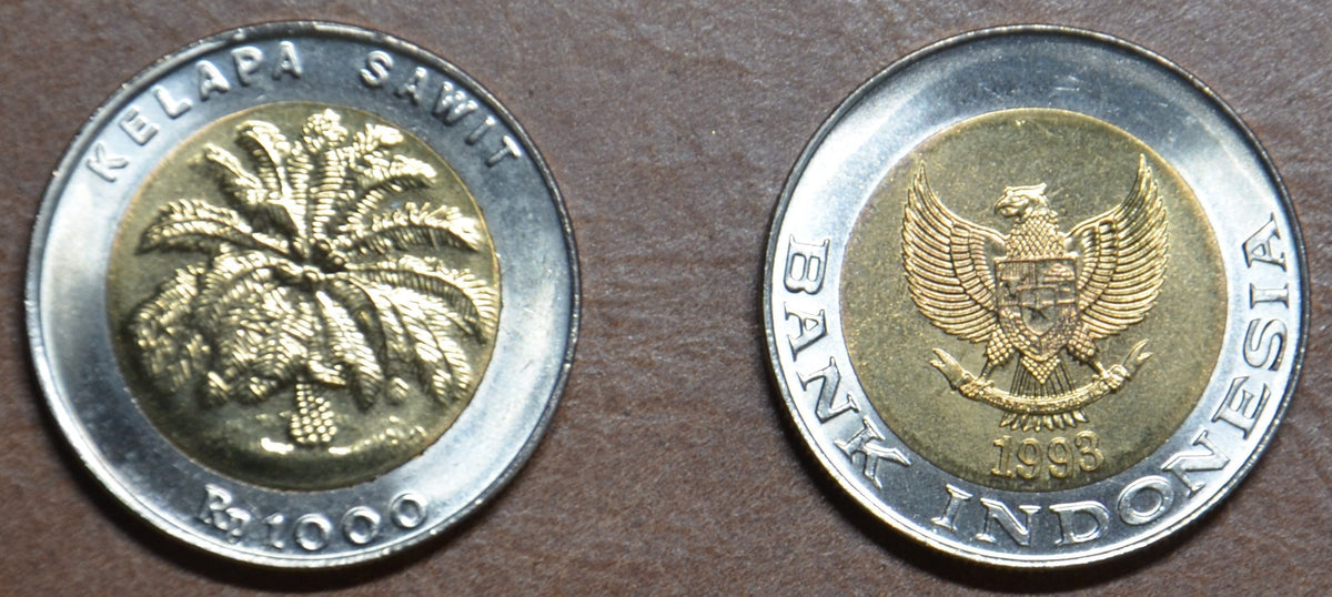 Indonézia 1000 rúpia 1993-2000 (UNC)