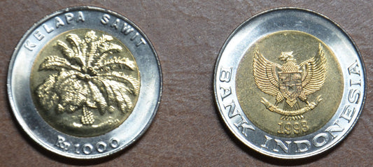 Indonézia 1000 rúpia 1993-2000 (UNC)