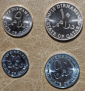 Katar 4 érme 2012 (UNC)