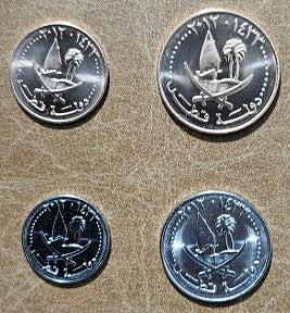 Katar 4 érme 2012 (UNC)