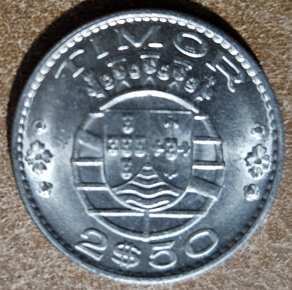 Kelet Timor 2,5 Escudos 1970 (UNC)
