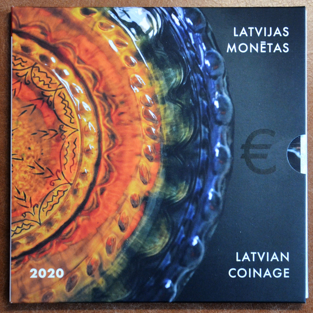 Lettország 2020 forgalmi sor 9 érmével (BU)