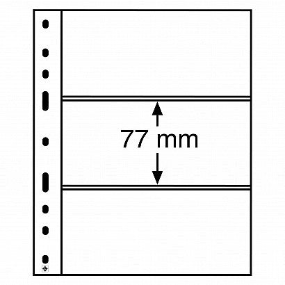 Leuchtturm OPTIMA lapok 3 x 77 mm (10 db)