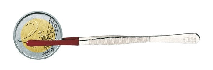 Lindner érmefogó csipesz gumis burkolattal (120 mm)