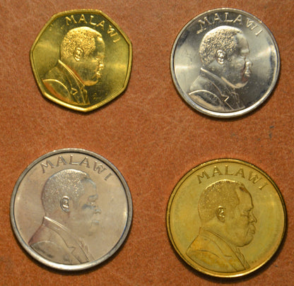 Malawi 4 érme 1995-1996 (UNC)