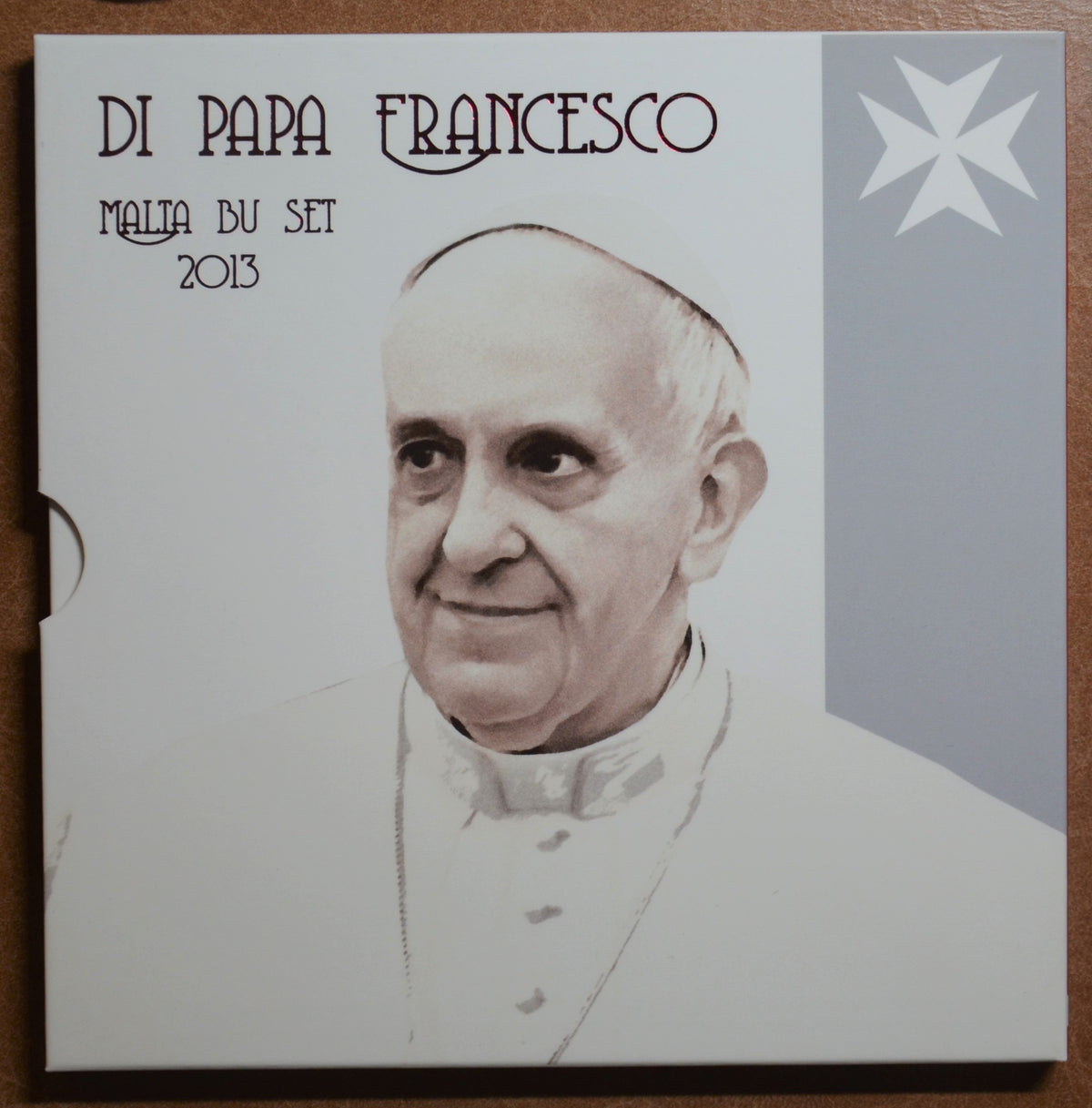 Málta 2013 - limitált sor - Ferenc pápa (BU)