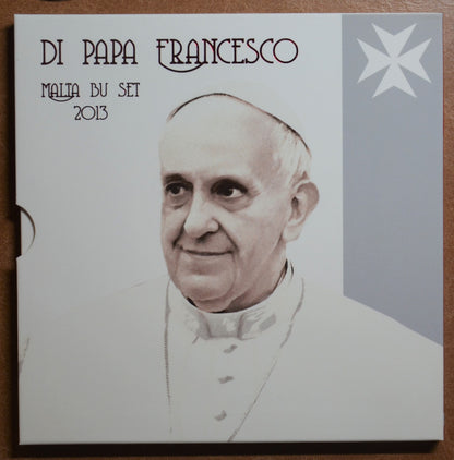 Málta 2013 - limitált sor - Ferenc pápa (BU)